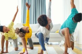 Exercising with your kids